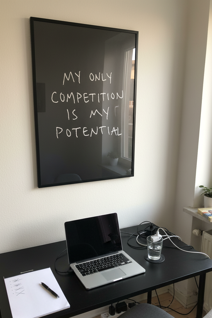My Only Competition Is My Potential