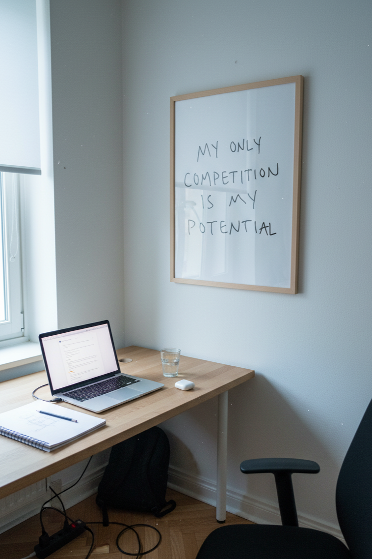 My Only Competition Is My Potential