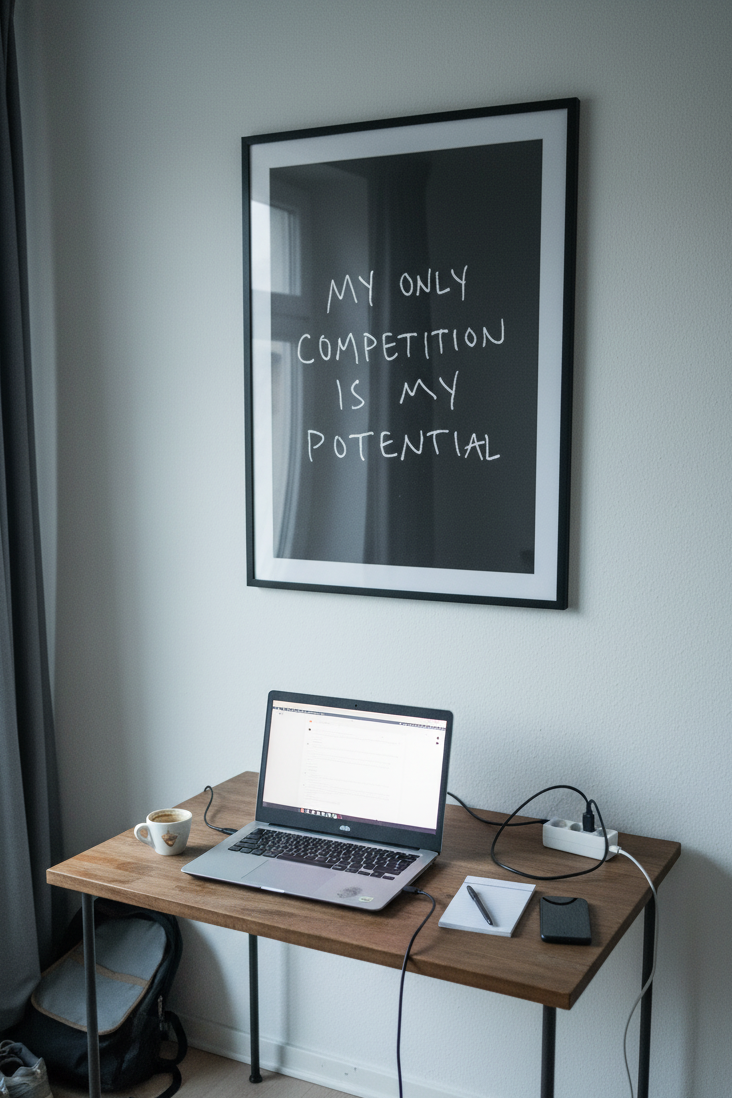 My Only Competition Is My Potential