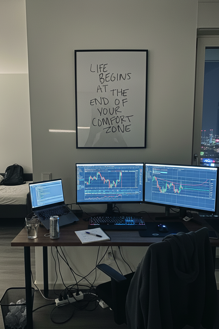 Life Begins at the End of Your Comfort Zone