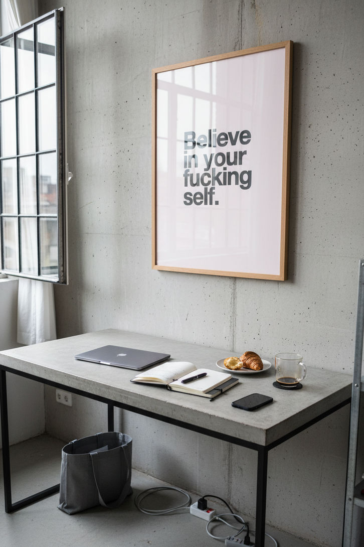 Believe in Your Fu*king Self