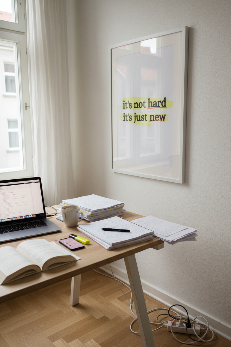 It’s Not Hard, It’s Just New